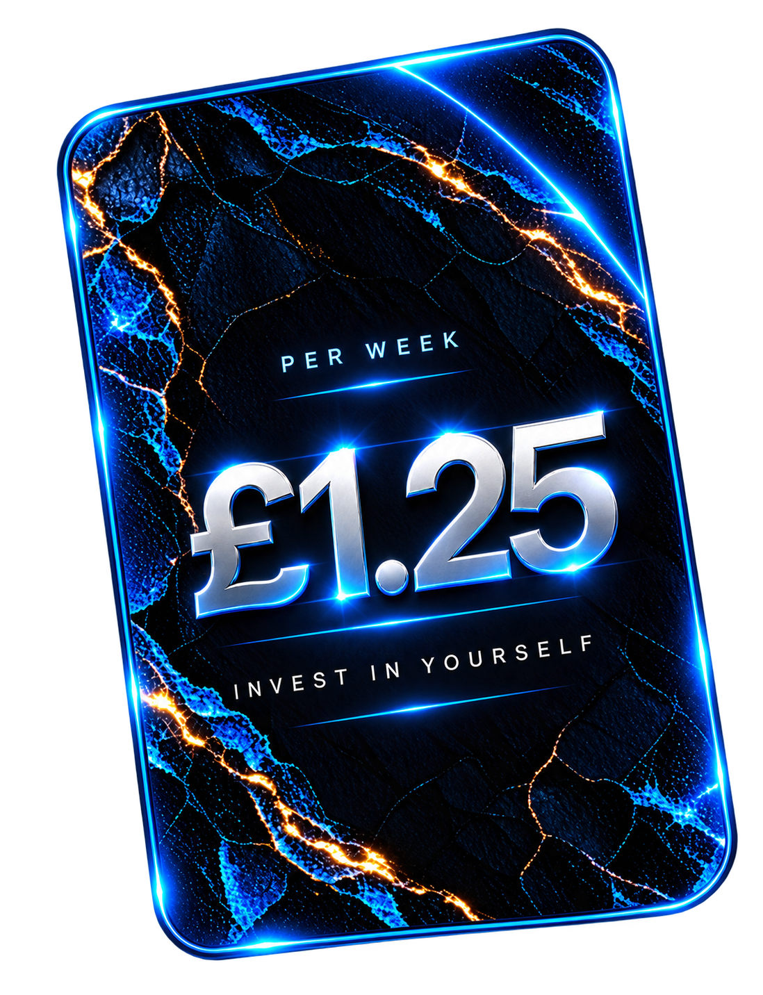 £1.25 per week — Invest in Yourself